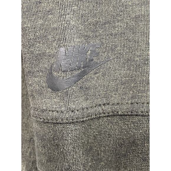 Nike Womens Medium Dark Green Off-Center Full Zip Hoodie Jacket 684928-325 - Picture 9 of 12